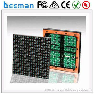 P10mm RGB 160mm*160mm 2015 LEEMAN LED p10 module of advertisment led display